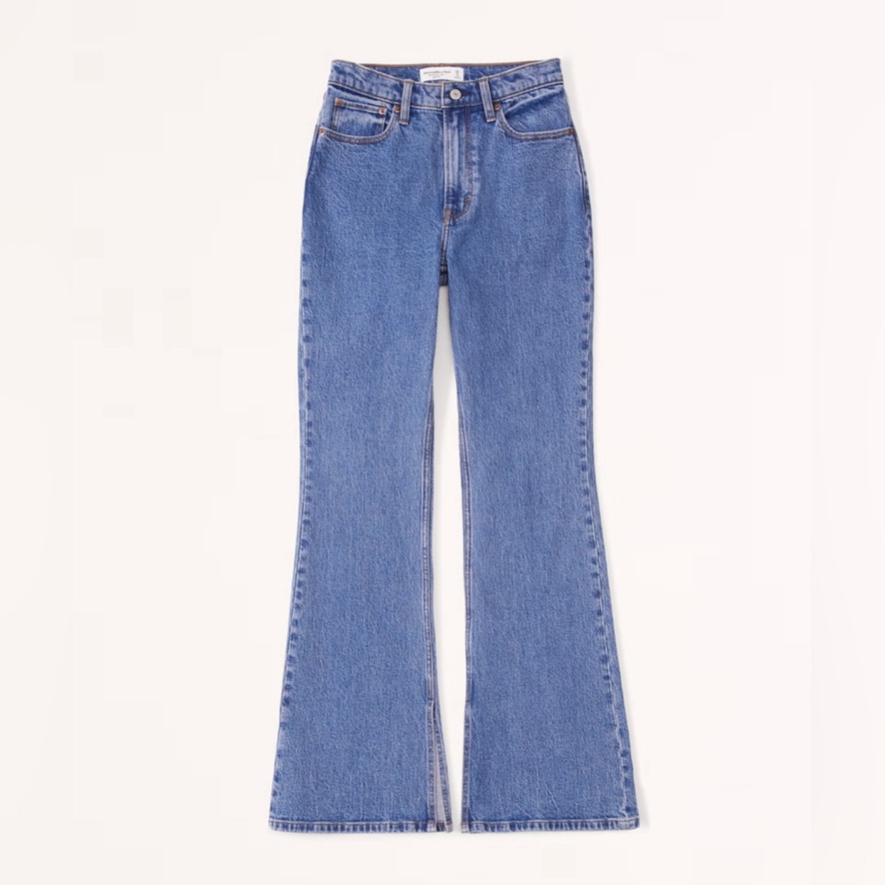 Abercrombie vintage high rise flare